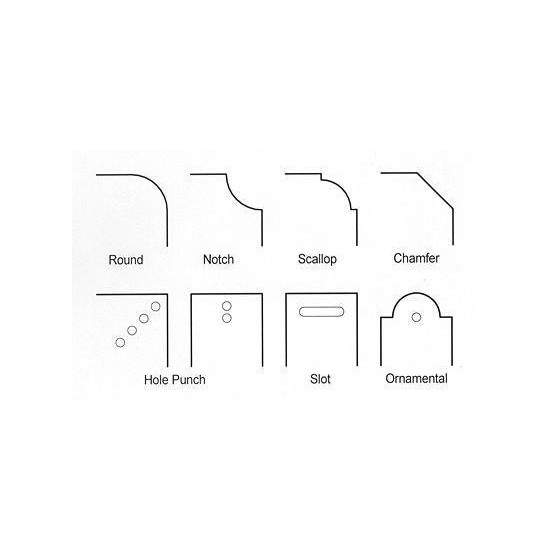 Zaobľovač rohov bez nástavca