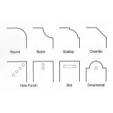 Zaobľovač rohov bez nástavca