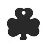Shamrock - black (BIG)