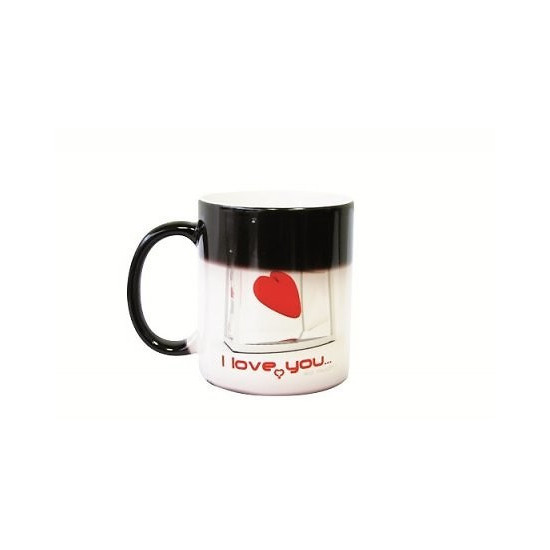 Hrnek MAGIC - černý lesklý