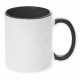 Two-tone black mug