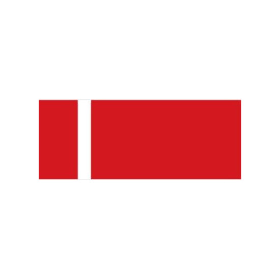 LaserFoil - red / white