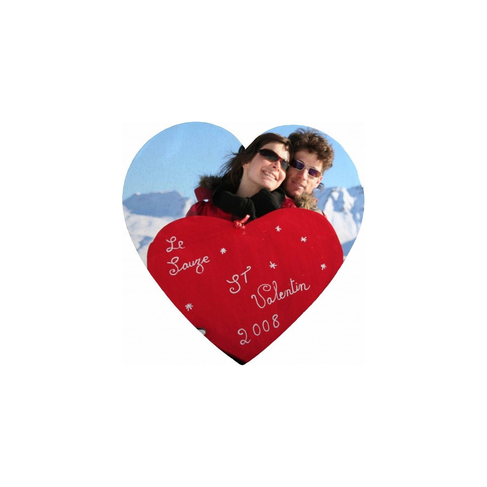 Magnetka na sublimaci - srdce