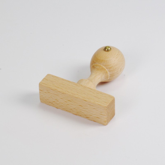 Drevená pečiatka 16x50mm