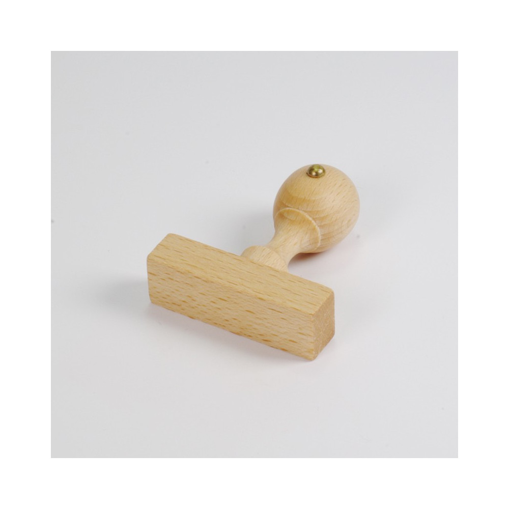 Drevená pečiatka 16x50mm