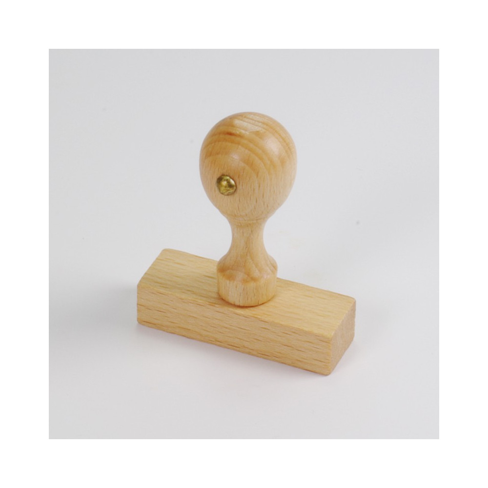 Drevená pečiatka 16x50mm