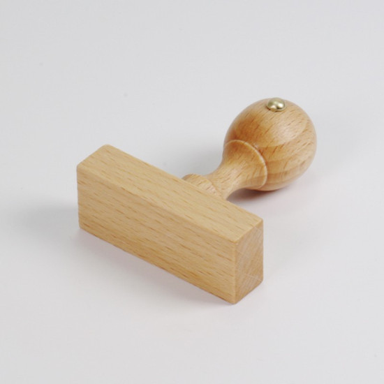 Dřevěné razítko 20x50mm
