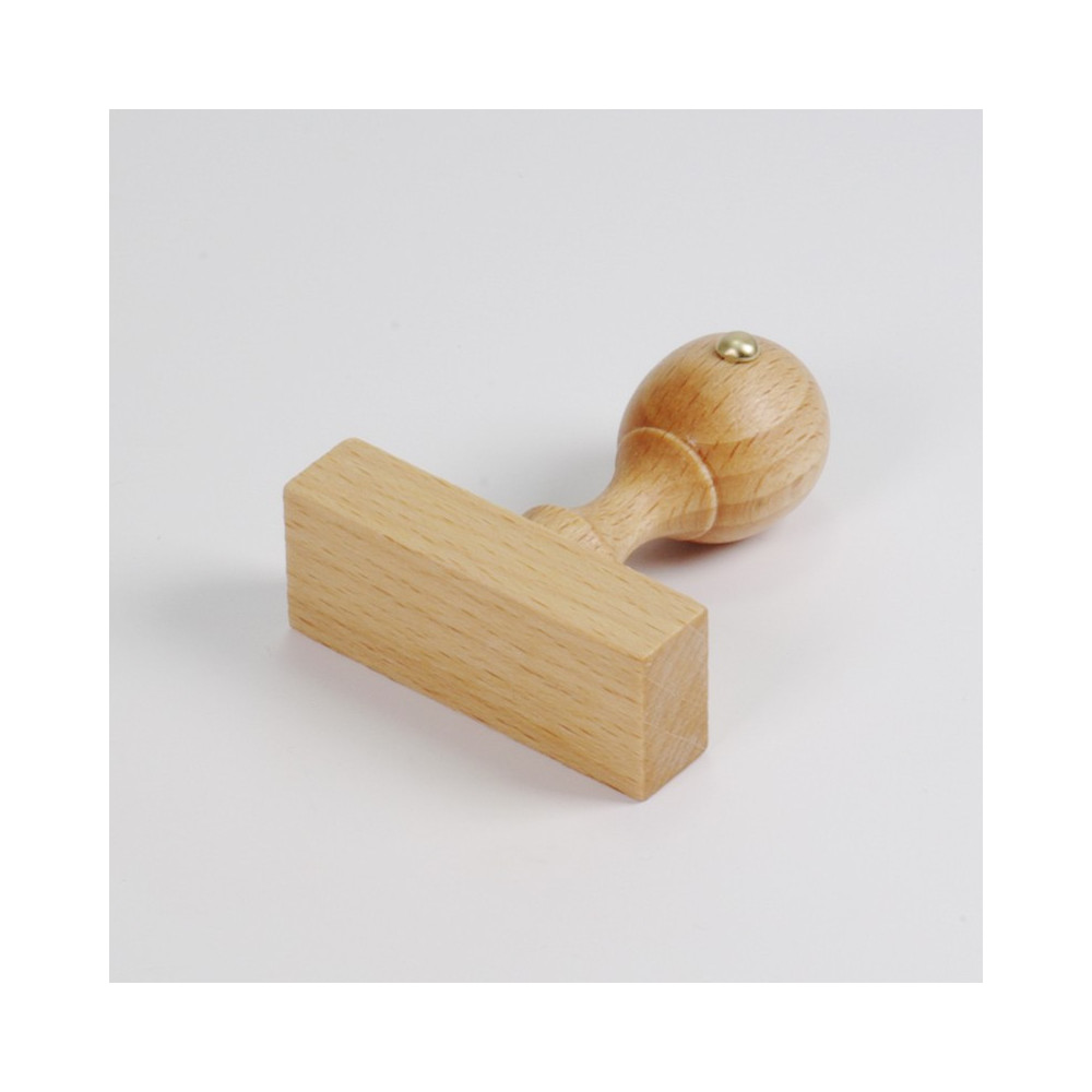 Dřevěné razítko 20x50mm
