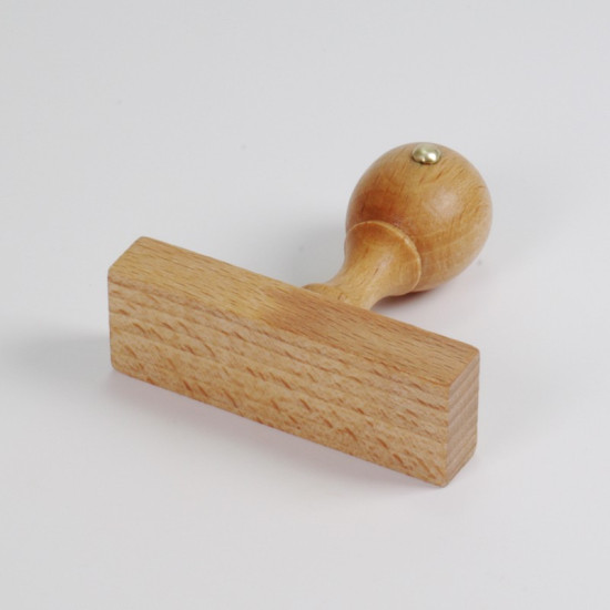 Drevená pečiatka 22x65mm
