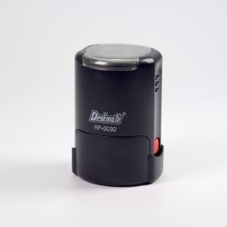 DESKMATE RP 0030 - round stamp with black cushion