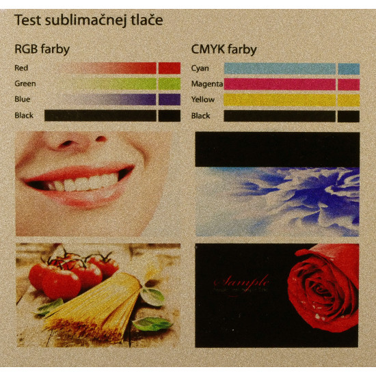 Sublimačný plech - zlatý perleťový