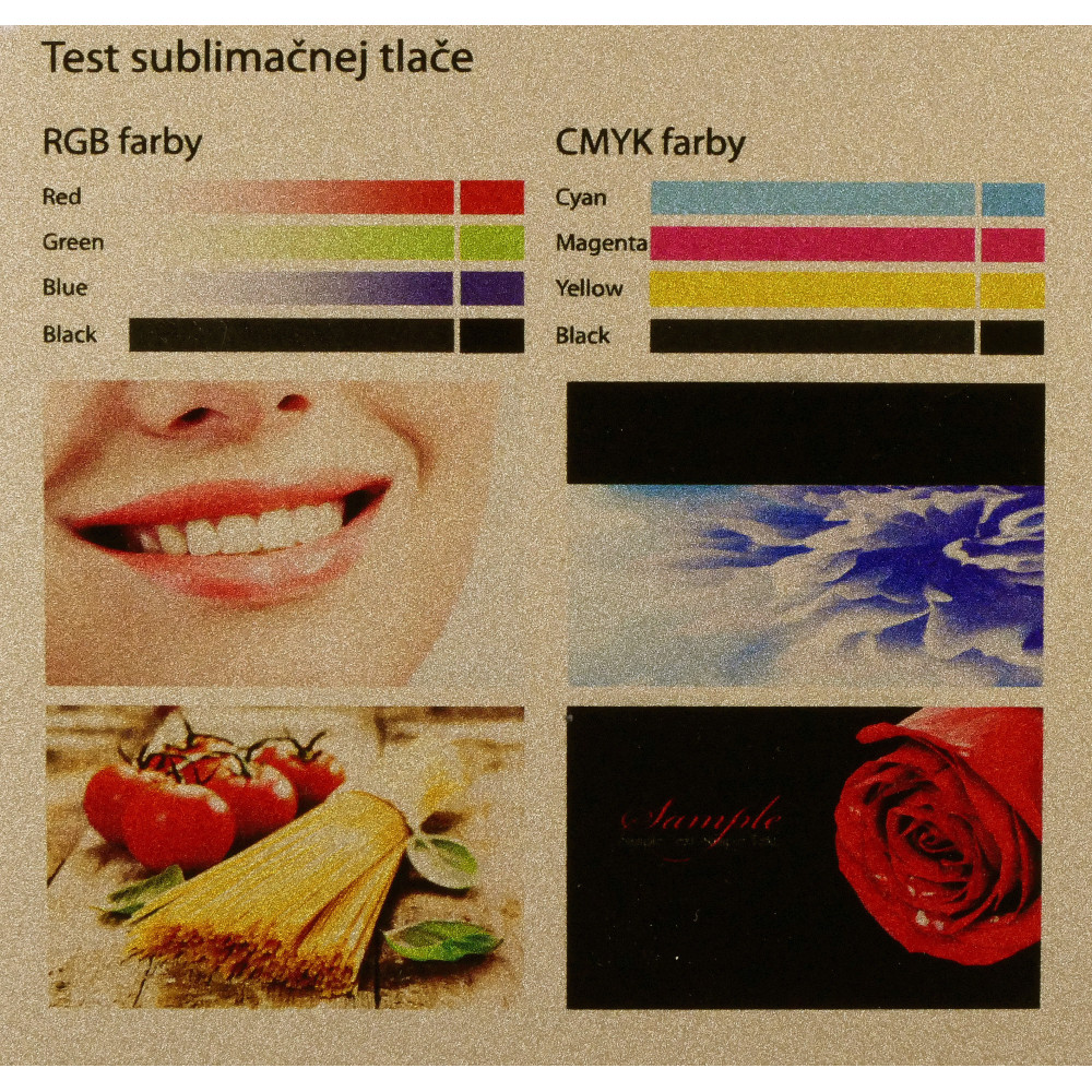 Sublimačný plech - zlatý perleťový