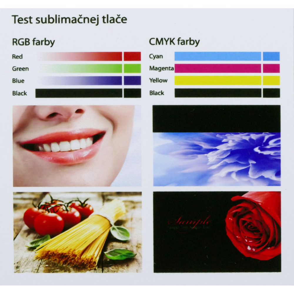 Sublimačný plech - biely