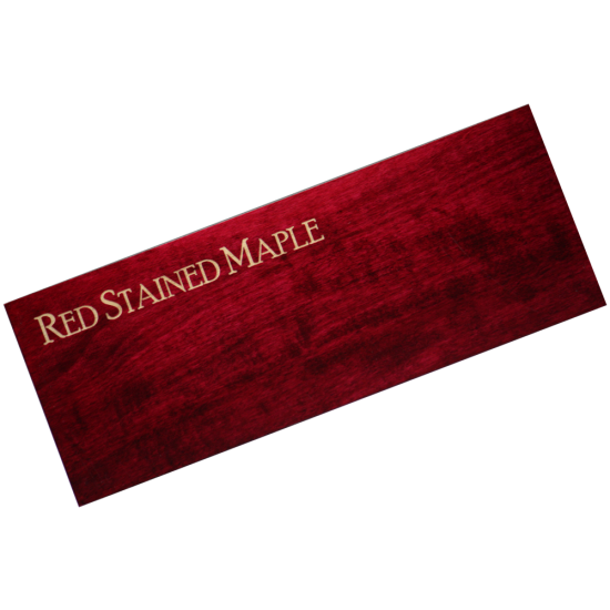 red stain maple