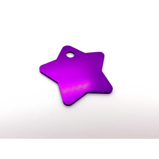 Hviezda (Star Tags) MEDIUM - fialová