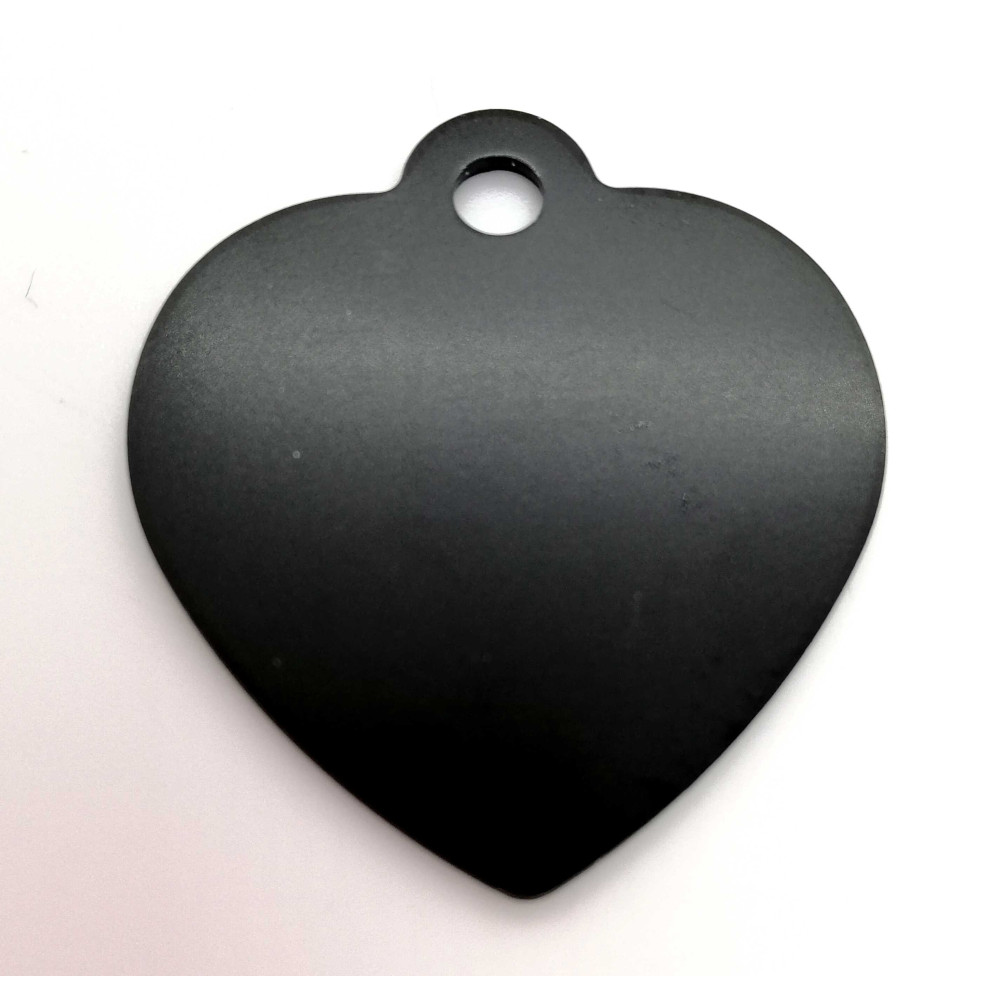 Srdiečko (Heart Tags) MEDIUM - hot pink