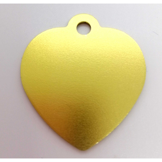 Heart - gold (MEDIUM)