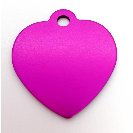 Heart - neon pink (MEDIUM)