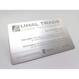 Vizitka Elox - strieborná