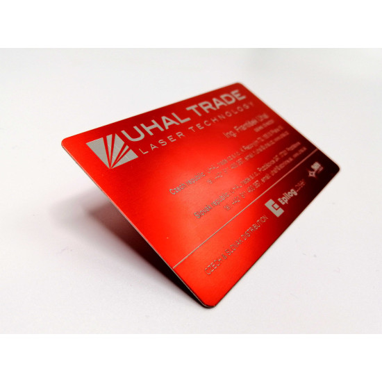 Vizitka Elox - modrá