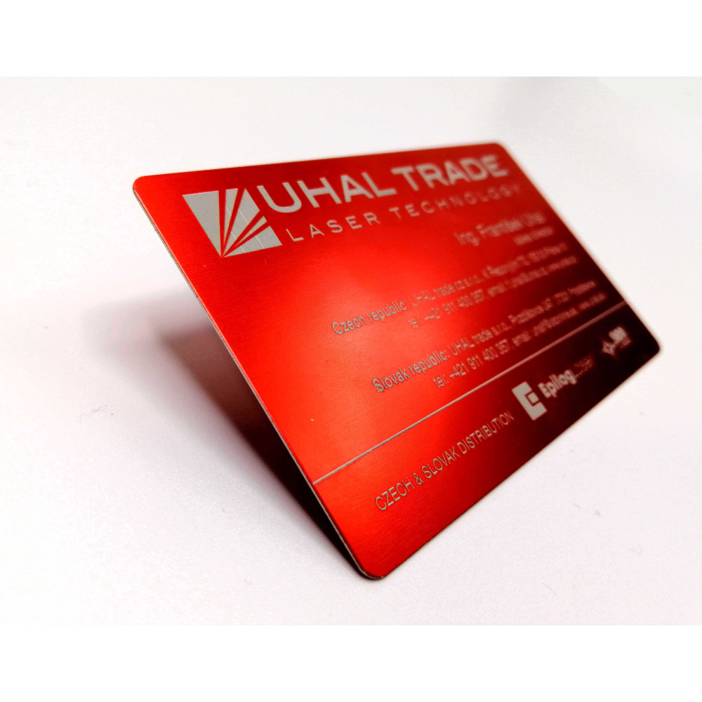 Vizitka Elox - modrá