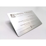 Vizitka Elox - strieborná