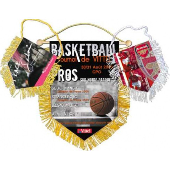 Vlajka Standard 10x12cm - biele strapce