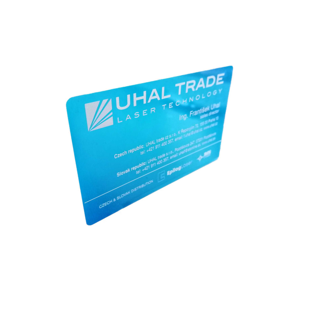 Vizitka Elox - modrá