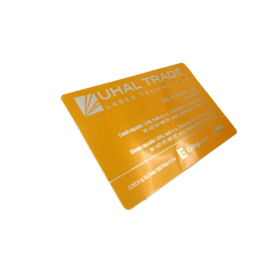 Vizitka Elox - horčicová (0,2mm)