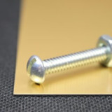 Anodized Aluminium 28-E - Satin Gold (0,5mm) eloxovaný Al