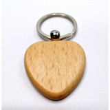 Kľúčenka drevená - srdce