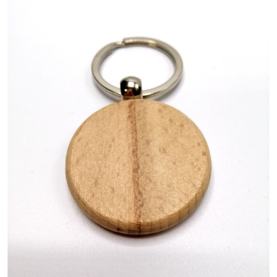 Kľúčenka drevená - štvorec