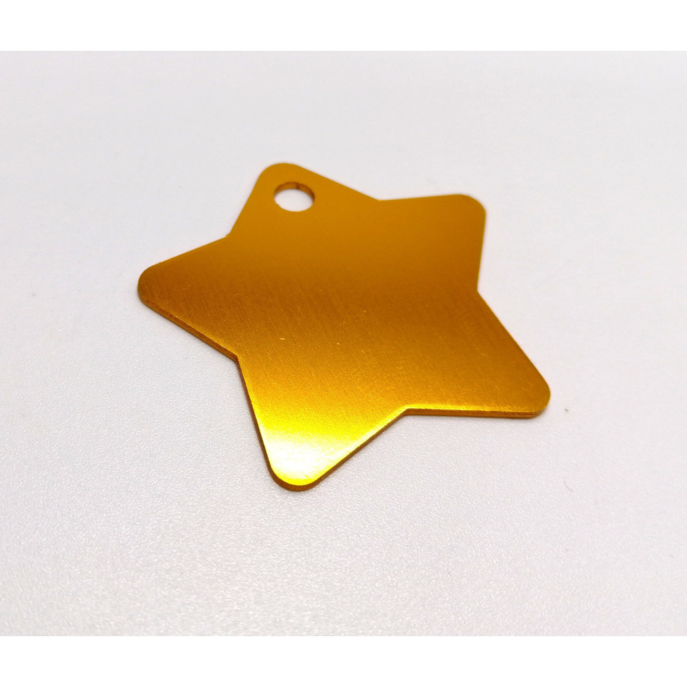 Hviezda - zlatá (BIG)