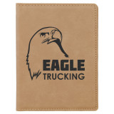 Laserovateľný koženkový držiak na pas -zlatý/čierny