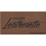 Tmavohnedý laserovateľný koženkový hárok