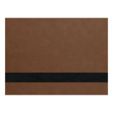 Tmavohnedý laserovateľný koženkový hárok