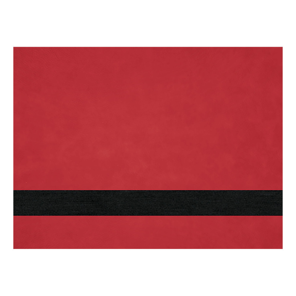 Červený laserovateľný koženkový hárok