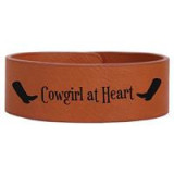 Koženkový náramok - čierny