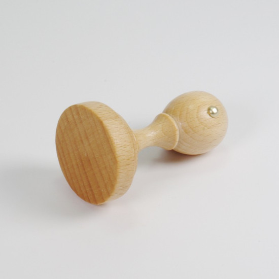 Wooden round stamp with dia. 42 mm
