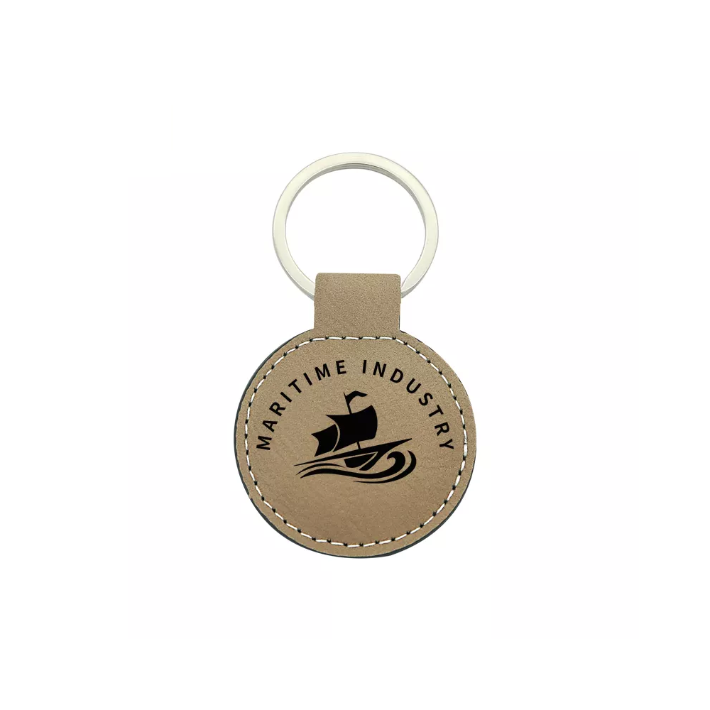 Kľúčenka okrúhla - modrá/strieborná