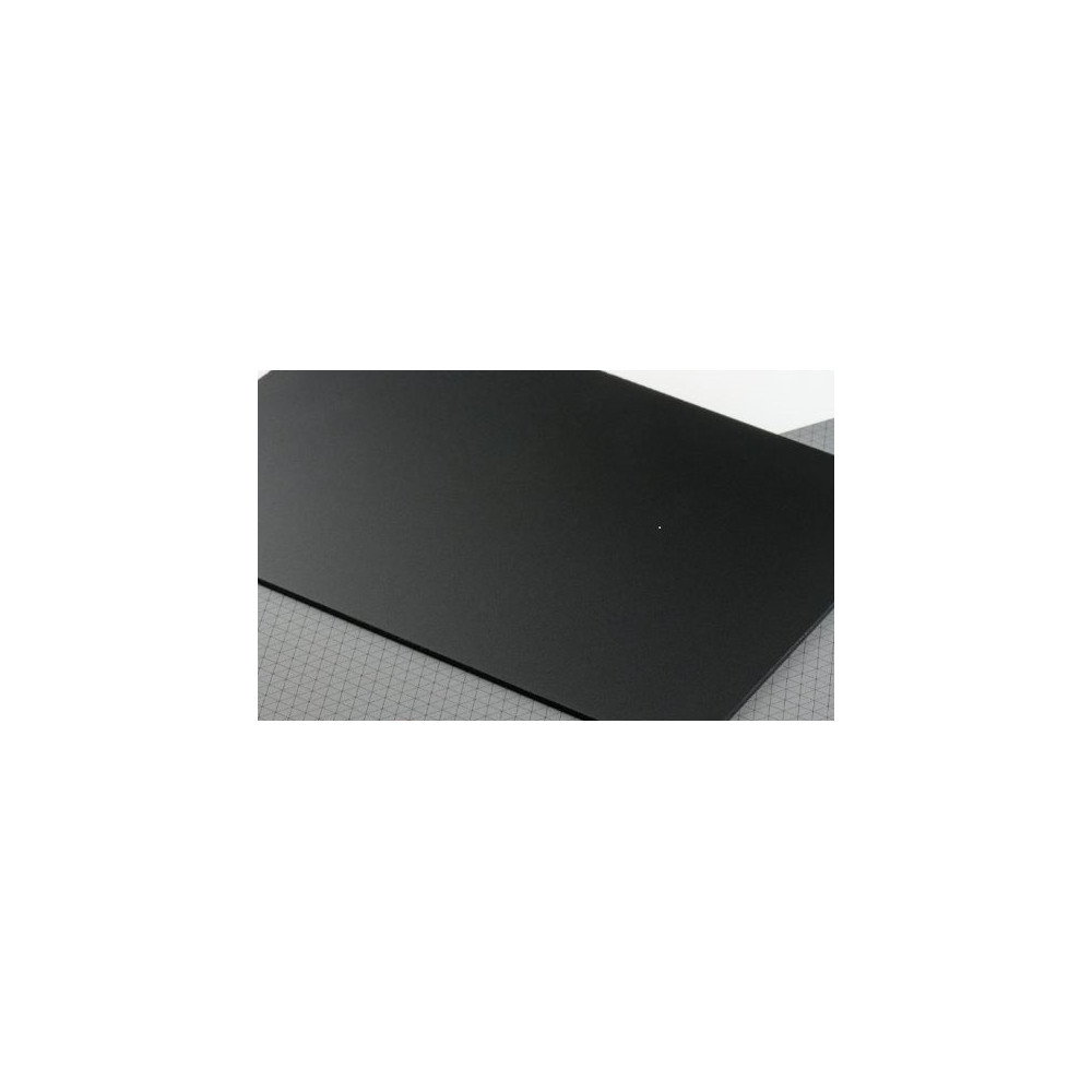 Plexiglas GS 3mm - black (glossy / matt)