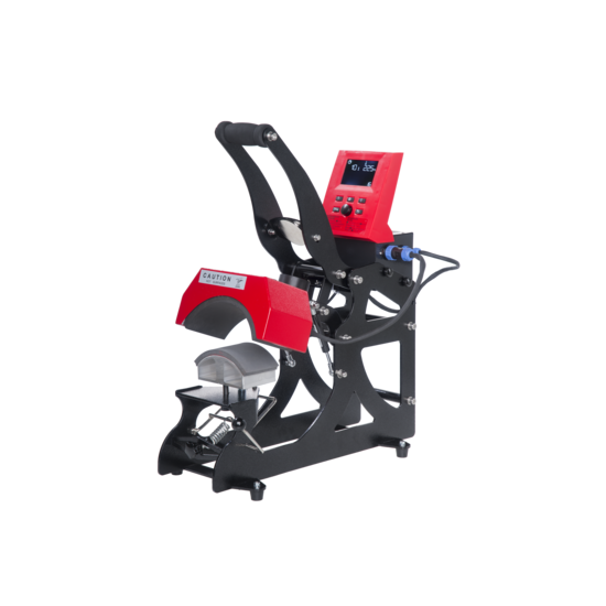 Nažehľovací lis na čiapky  SECABO TCC LITE