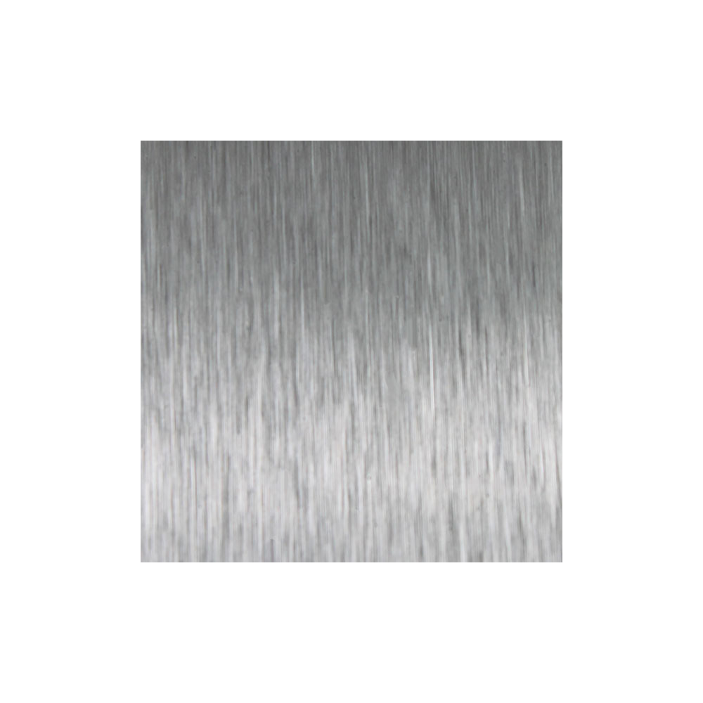 Nerezová oceľ nelakovaná - strieborná saténová brúsená