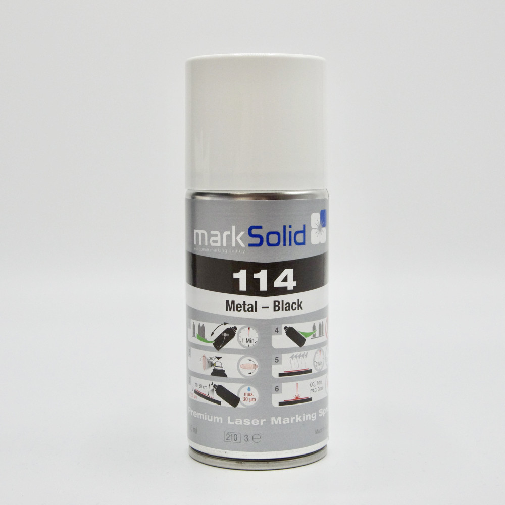 MarkSolid Sprej na značenie kovov - čierny 100ml