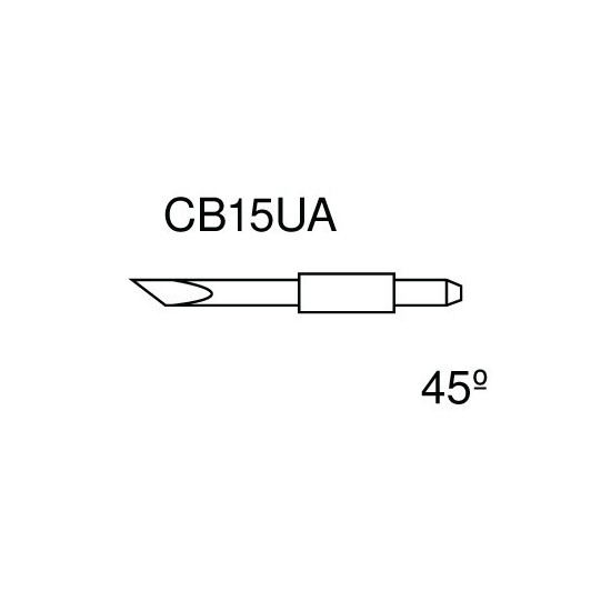 Graphtec plotrový nôž 45° , priemer 1,5 mm (pre reflexné fólie)