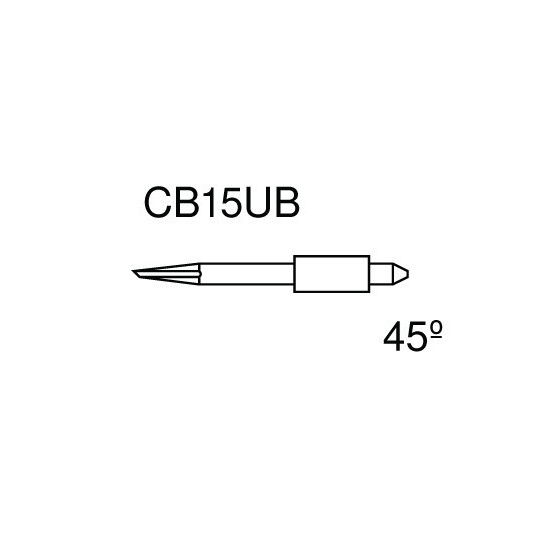 Graphtec plotrový nôž 45°, priemer 1,5 mm (na malé detaily)