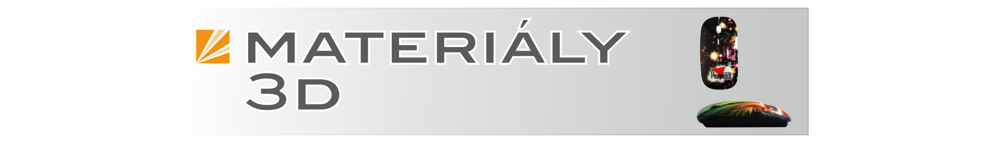 MATERIÁLY PRO 3D SUBLIMACI