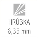 TLOUŠŤKA 6,35 mm