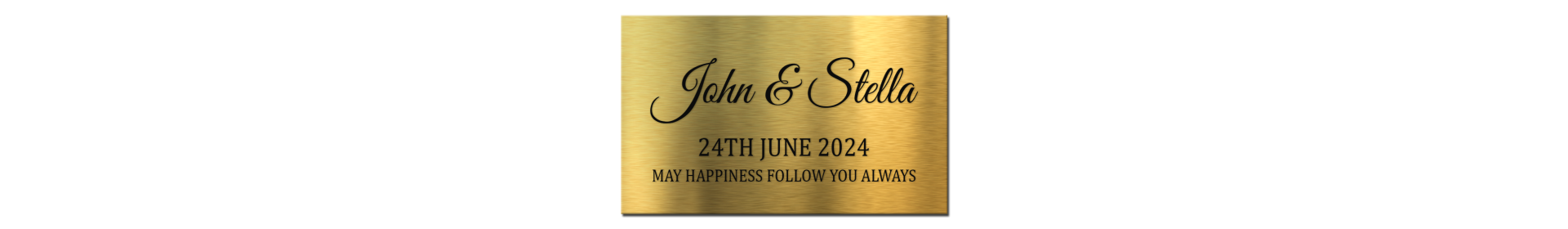 Mosazné plechy pro gravírování